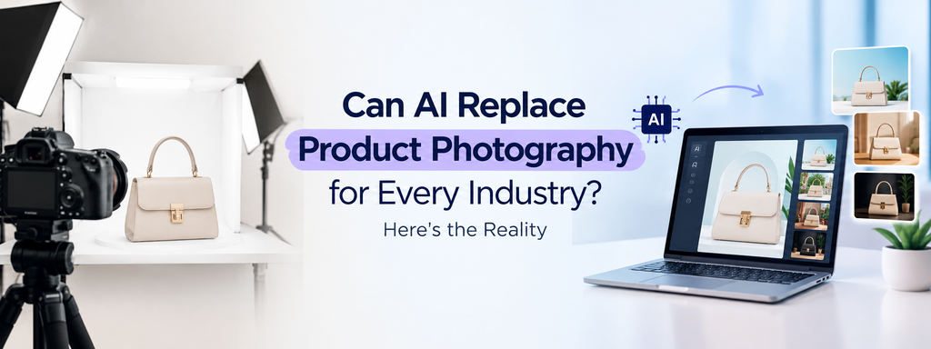 Can AI Replace Product Photography for Every Industry? Here's the Reality - Cover Image